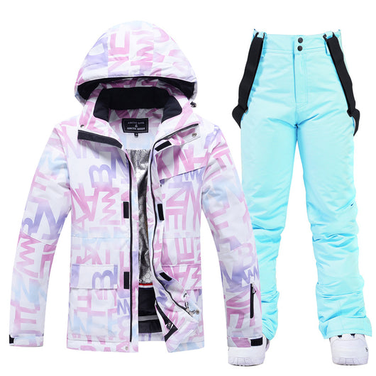 Traje de Esquí Impermeable y Cortavientos para Mujer - Image 8