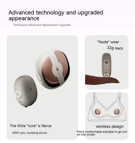 Masajeador Vibrador Inalámbrico con Control Remoto - Image 11