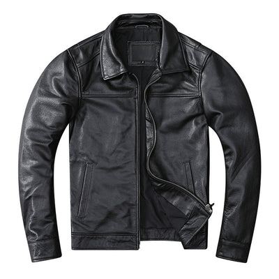 Saco de Vestir Marrón Oscuro para Hombre Talla Grande con Solapa Clásica - Image 4