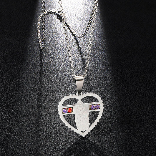 Dije Virgen de Guadalupe - Joya Religiosa de Plata - Image 3