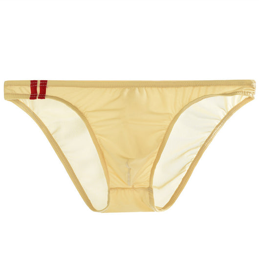 Bóxer de Seda Helada Transparente Cintura Baja para Hombre - Image 4