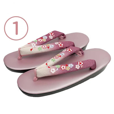 Chanclas Japonesas con Bordado Degradado - Image 11
