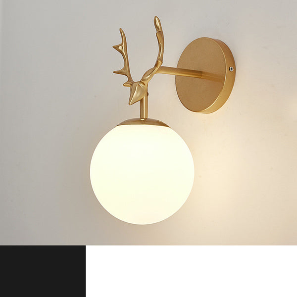 Lámpara de Pared Redonda de Cristal Minimalista Moderna - Image 10