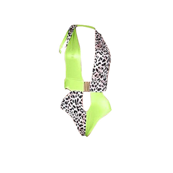 Traje de Baño Enterizo para Mujer con Panel Estampado en Espalda - Image 6