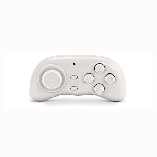 Black portable mini Bluetooth smart gamepad with an analog stick and four action buttons for mobile gaming. - Image 8