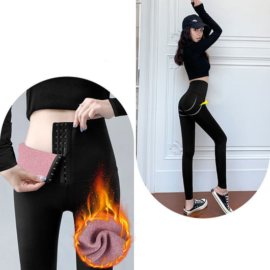 Leggings Plus Térmicos con Forro de Velvet - Abrigo Exterior - Image 35