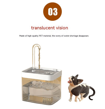 Fuente de Agua Automática Silenciosa para Gatos con Circulación Continua - Image 13