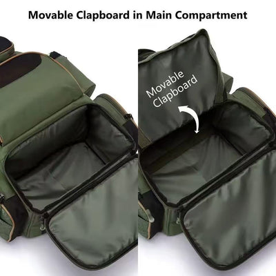 Mochila de Pesca Impermeable Gran Capacidad - Organizador Profesional - Image 13