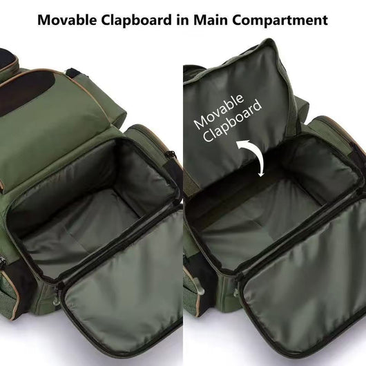 Mochila de Pesca Impermeable Gran Capacidad - Organizador Profesional - Image 13