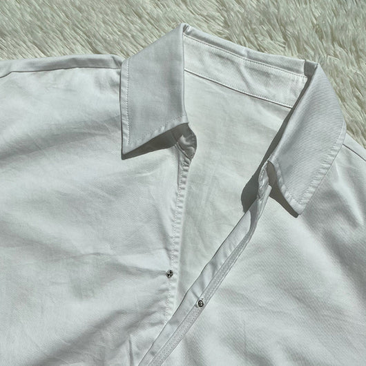 Blusa Cruzada de Cintura Alta con Mangas Largas - Image 8