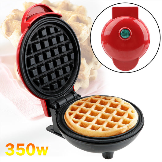 Máquina Eléctrica para Waffles Mini con Moldes de Huevo Burbuja - Desayunos Perfectos en Minutos - Image 12