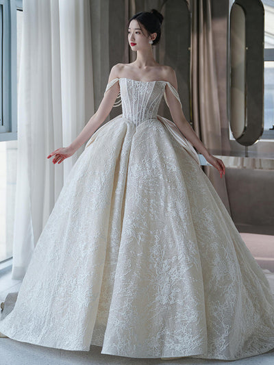 Vestido de Novia Bandeau Master Elegante Francés - Image 8