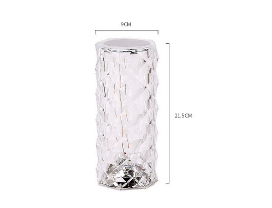 Lámpara LED Rosa Diamante Romántica para Dormitorio y Sala - Image 28