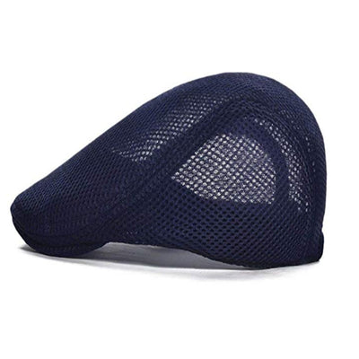 Boina Ajustable de Malla Estilo Newsboy - Gorra Plana Vintage - Image 11