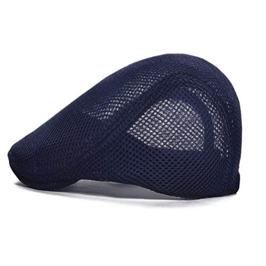 Boina Ajustable de Malla Estilo Newsboy - Gorra Plana Vintage - Image 11