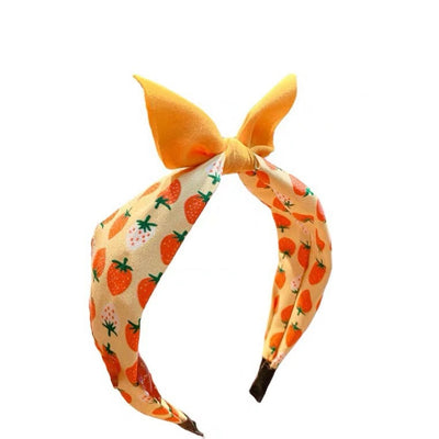 Banda para el Cabello Infantil con Estampado de Frutas - Versión Coreana - Image 4