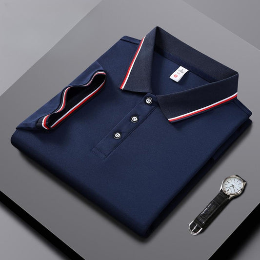 Polo Manga Corta Ice Silk con Solapa - Comodidad y Estilo