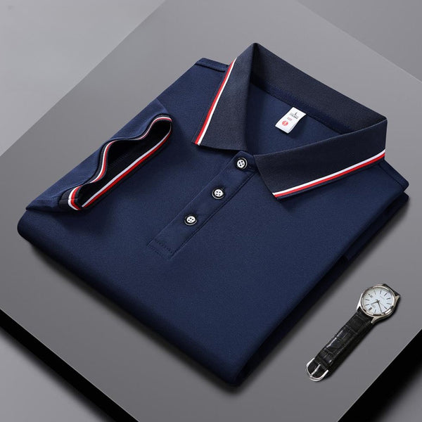 Polo Manga Corta Ice Silk con Solapa - Comodidad y Estilo