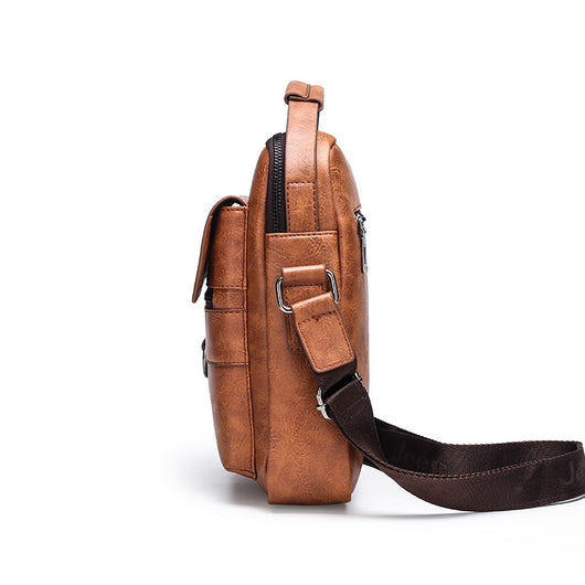 Bolsa Mensajero Retro para Documentos - Estilo Vintage para Hombre - Image 4