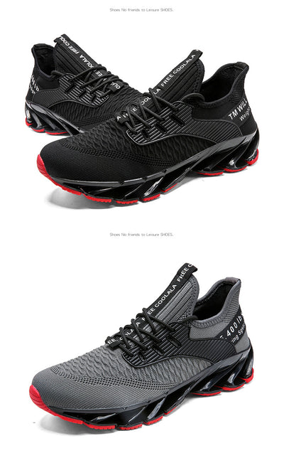Zapatillas Deportivas Tejidas con Malla Voladora - Running de Alto Rendimiento - Image 10