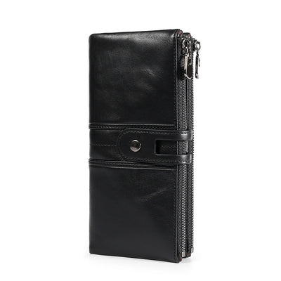 Billetera de Cuero Genuino Minimalista sin Monedero - Image 7