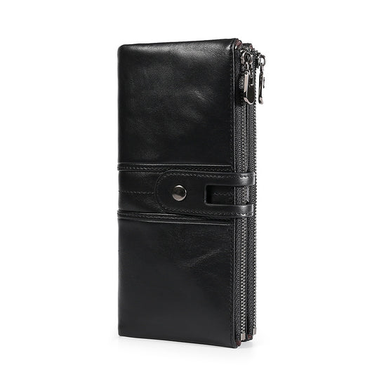 Billetera de Cuero Genuino Minimalista sin Monedero - Image 7