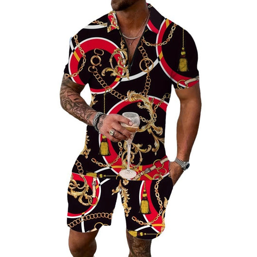Conjunto Deportivo de Dos Piezas con Cremallera y Estampado - Image 6