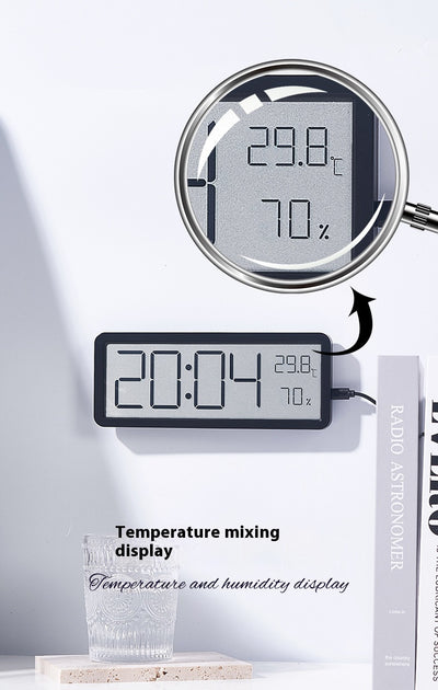 Reloj Digital Grande con Temperatura y Humedad - Image 12