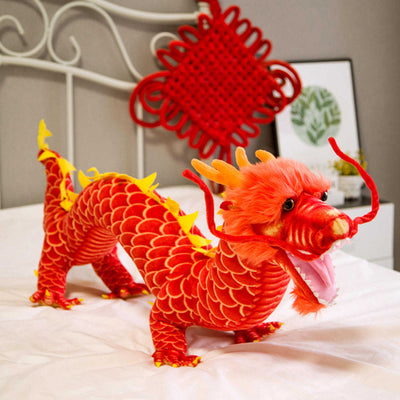Peluche Dragón del Zodiaco - Juguete Coleccionable