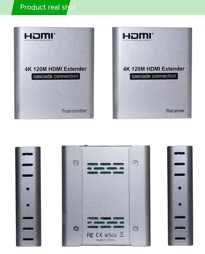 Amplificador de Señal HDMI con Extensor de Red Cascada - Image 11