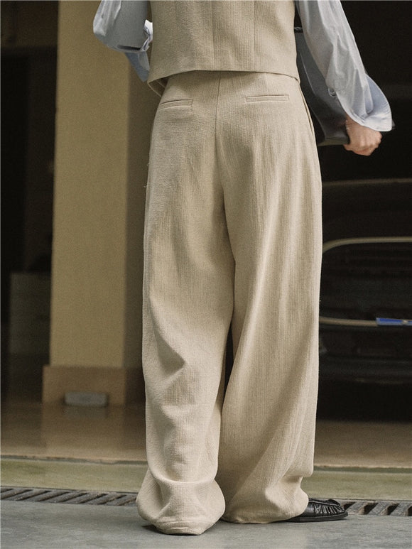 Pantalones Casuales Holgados de Personalidad Fashion