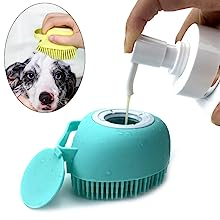 Cepillo de Baño para Mascotas con Dispensador de Jabón - Cerdas de Silicona Suave - Image 20