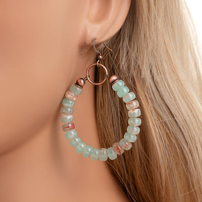 Aretes de Bronce con Tarjeta de Papel Kraft - Image 8