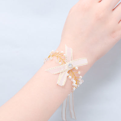 Pulsera de Flores Infantil Estilo Coreano - Novia Bella para Niñas