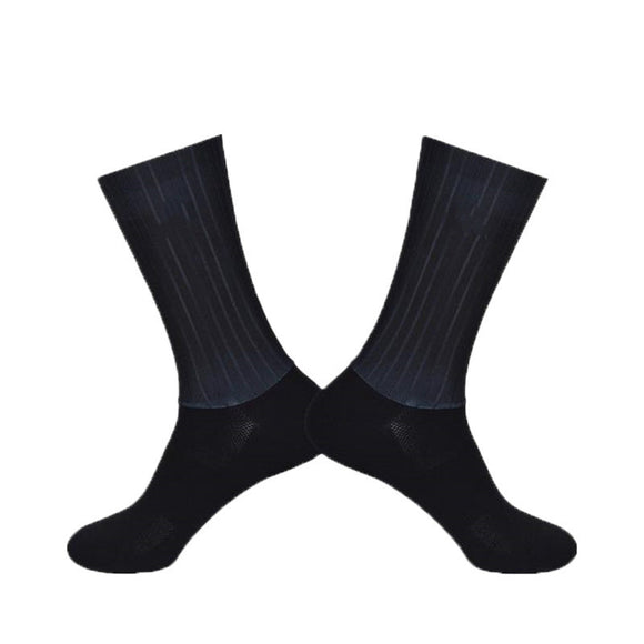 Calcetines Ciclismo Antideslizantes de Silicona para Hombre y Mujer