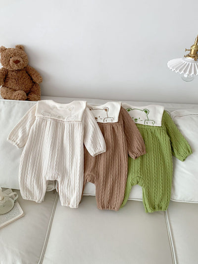 Pijama Enterizo Bebé Osito Adorable con Cierre Twist - Image 16