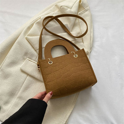 Bolso Bandolera Cuadrado Compacto de Moda - Image 7