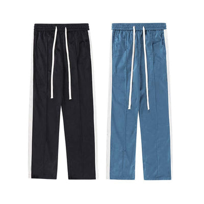 Pantalones Casuales Retro Holgados para Hombre - Image 18