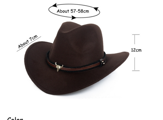 Sombreros de Lana y Fieltro Jazz para Hombre y Mujer - Image 3