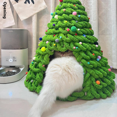 Nido Árbol Navideño para Gatos - Kit DIY Hecho a Mano - Image 5