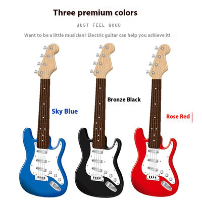 Guitarra Eléctrica de Juguete 4 Cuerdas para Niños Principiantes - Image 4