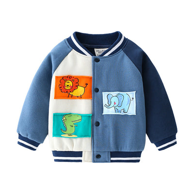 Sudadera Béisbol Coreana Otoño para Niños - Image 8