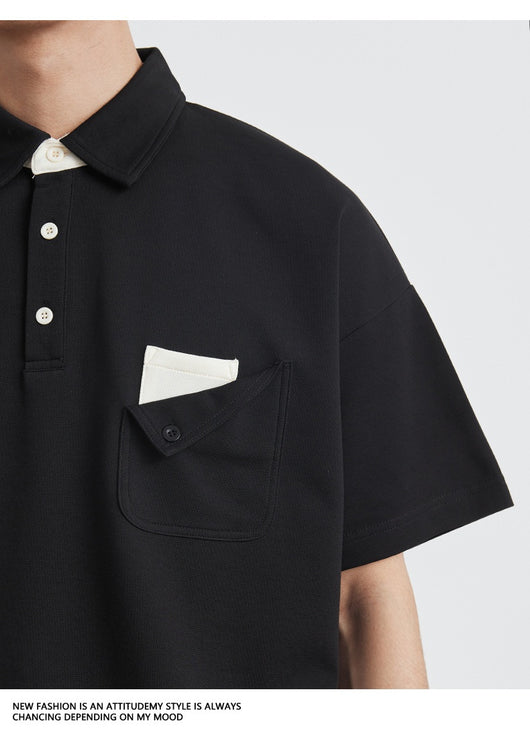 Polo Manga Corta Versátil para Hombre - Camiseta Clásica Multiuso - Image 8
