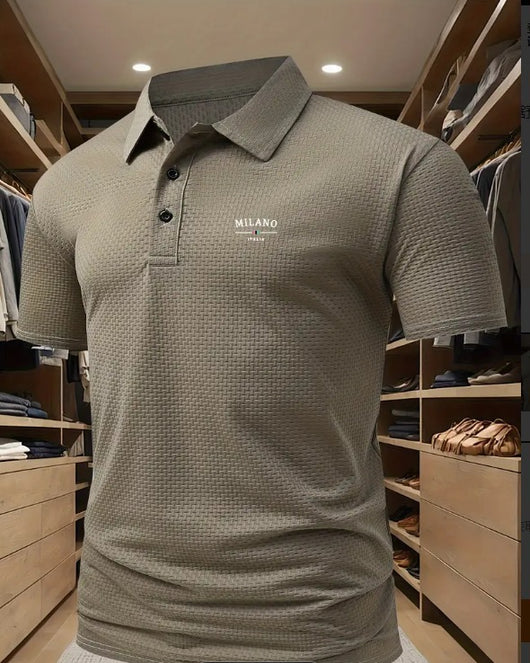 Camisa Casual Estampada con Cuello Solapa para Hombre - Image 18