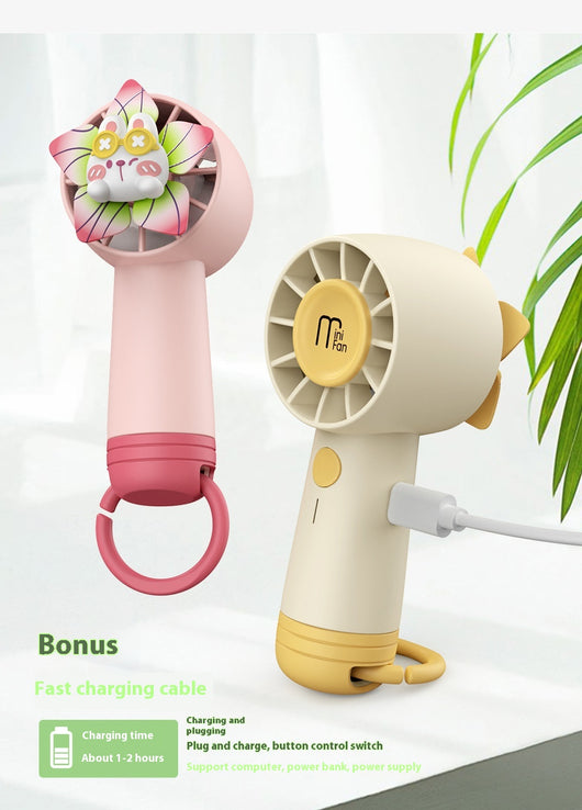 Ventilador Portátil de Mano con Diseño Infantil - Image 14