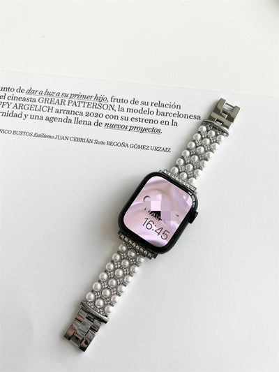 Correa Metálica de Perlas para Mujer - Elegancia Premium - Image 11
