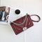Bolsa Cuadrada de Cuero con Asa al Hombro - Crossbody Elegante