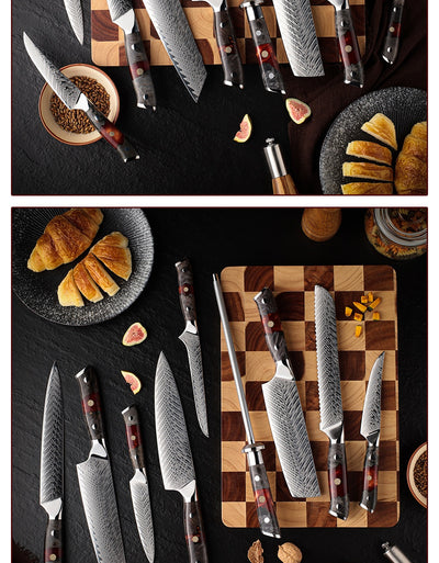 Juego de Cuchillos de Cocina Damasco con 67 Capas - Image 21