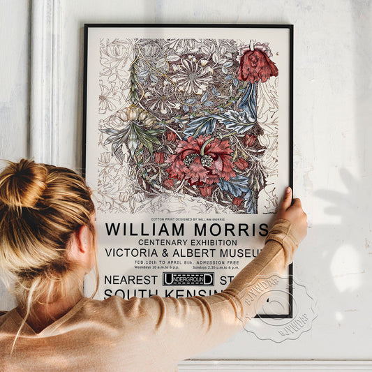 Póster Vintage del Museo Albert - Cuadro Decorativo de Arte Clásico