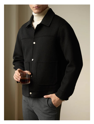 Chaqueta de Lana Reversible para Hombre - Image 2